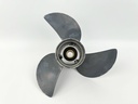 2006 Honda 50 HP 4 Stroke Outboard Propeller Prop 11 1/2" x 14.5P 3 Blade