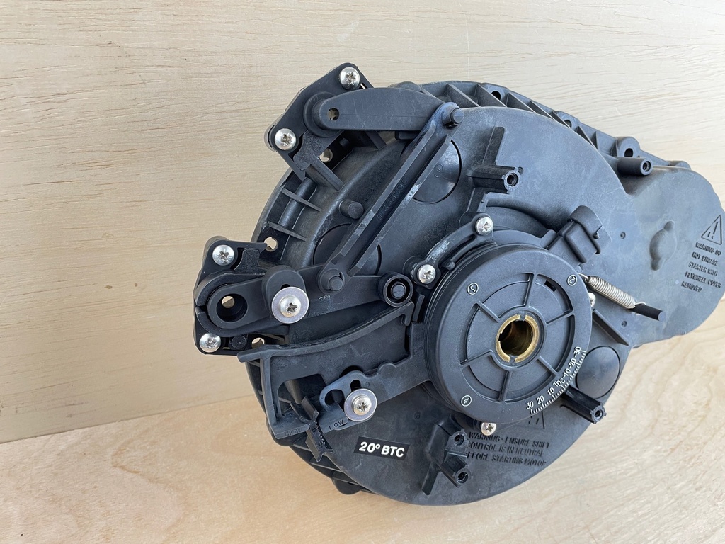 2001 Johnson 115HP Outboard Flywheel Cover With Timing Wheel 0513917 0433581