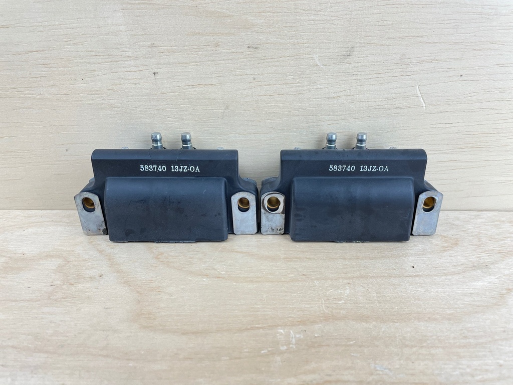 2001 Johnson Evinrude 115HP Outboard 2 Stroke Dual Ignition Coil Set 0583740