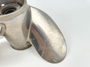 Suzuki 3 Blade Stainless Steel Prop 3 x 14" x 18P 15 Spline
