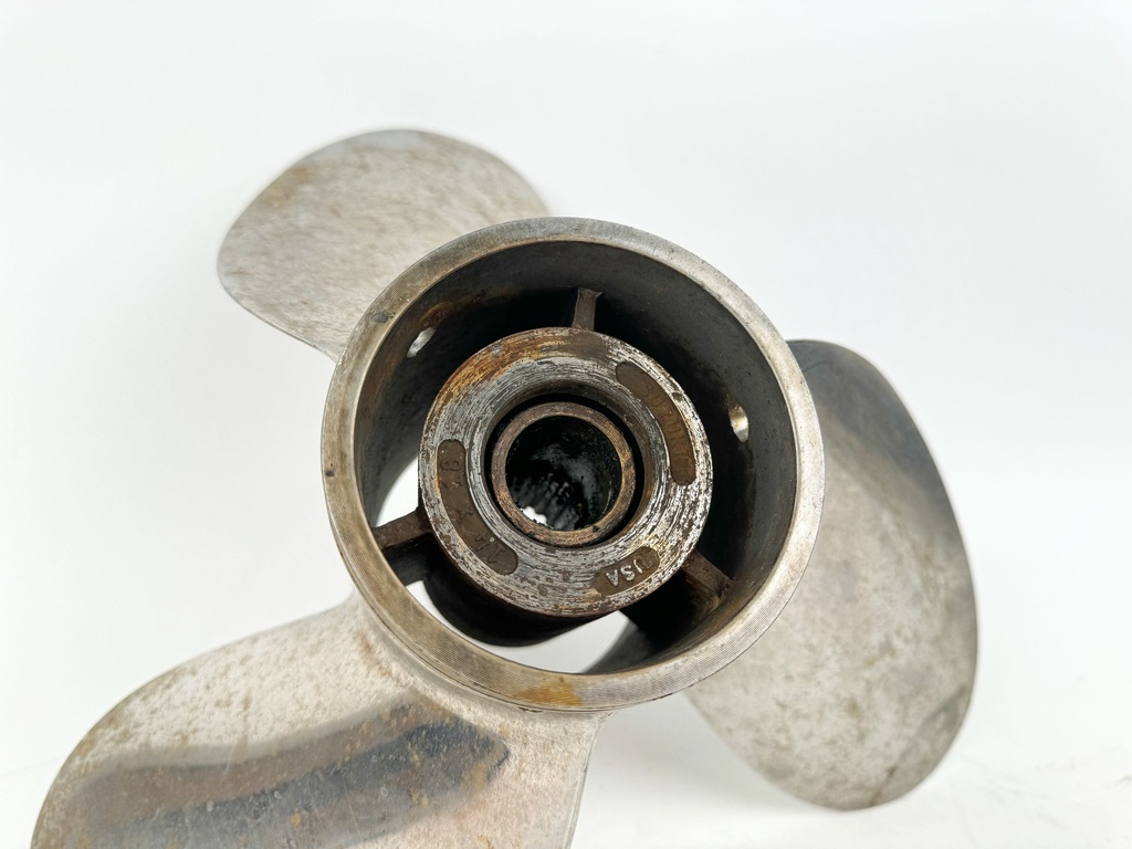 Suzuki 3 Blade Stainless Steel Prop 3 x 14" x 18P 15 Spline