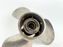 Suzuki 3 Blade Stainless Steel Prop 3 x 14" x 18P 15 Spline