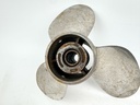 Suzuki 3 Blade Stainless Steel Prop 3 x 14" x 18P 15 Spline