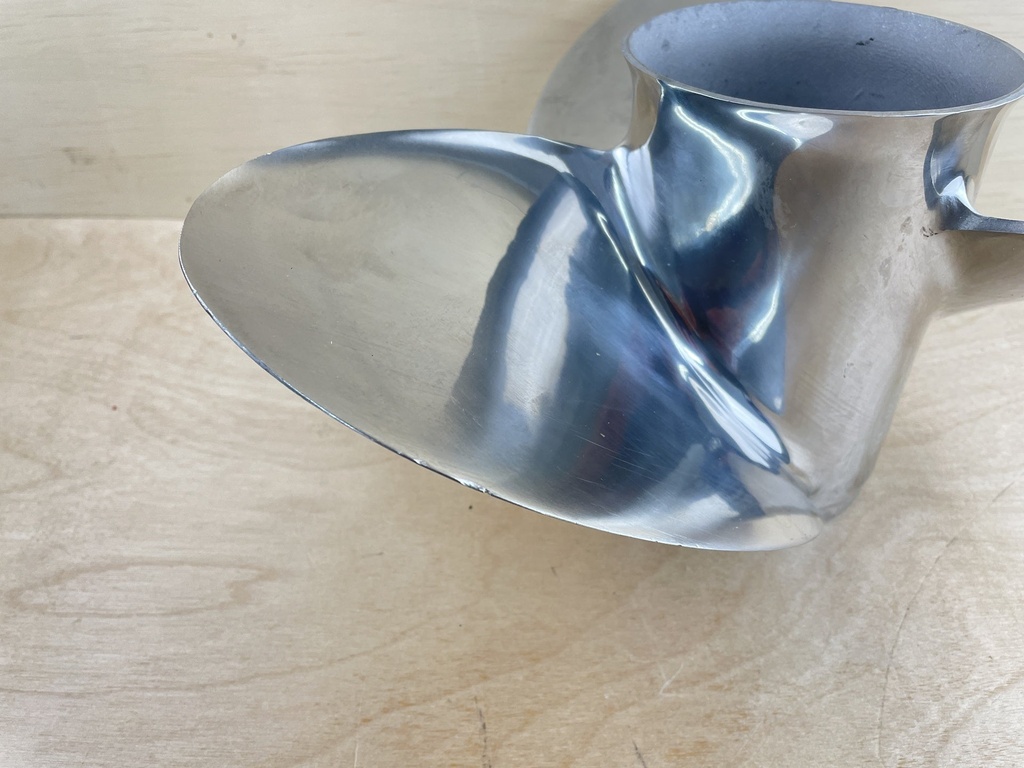 Johnson Evinrude 3 Blade Stainless Prop 15 3/4" x 15P Counter Rotation Lexor