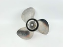 Suzuki 3 Blade Stainless Steel Prop Propeller 3 x 16" x 20P RH