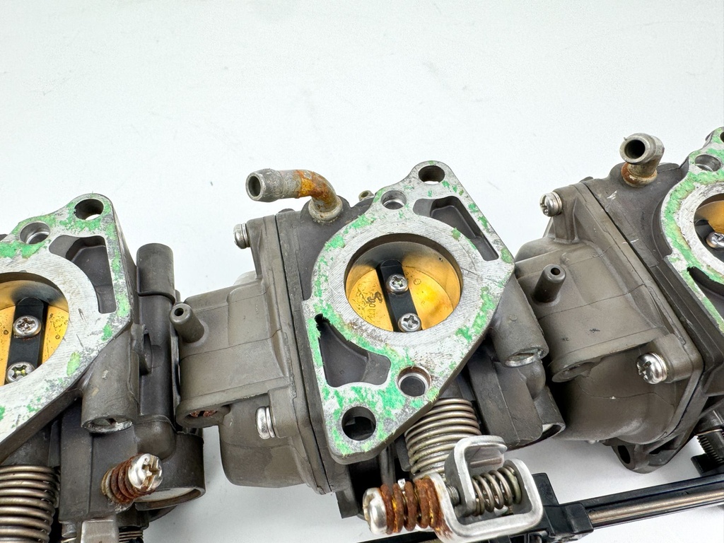 2007 Honda 50 HP 4 Stroke Outboard Carburetor Set 16100-ZW4-F05ZA OEM