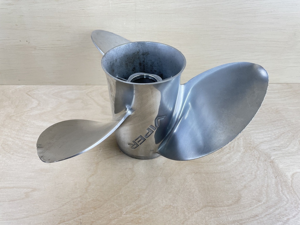 Evinrude Johnson Viper TBX Stainless Propeller 14 3/4" x 17P RH Prop 763914