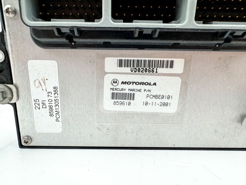 2001 Mercury 225 HP 2 Stroke Outboard Engine Control Unit ECU 859610A71 Optimax