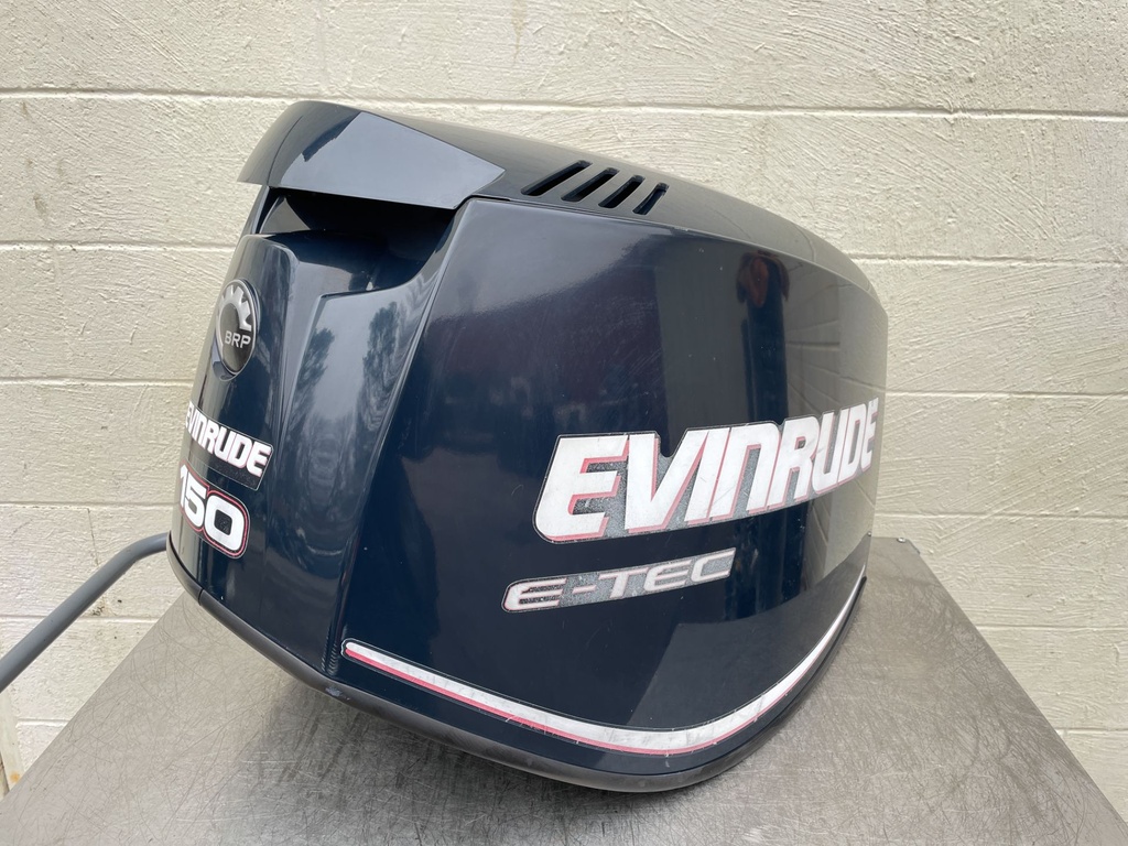 2013 Evinrude 150 HP 2 Stroke Outboard Top Cowling 0285749 OEM