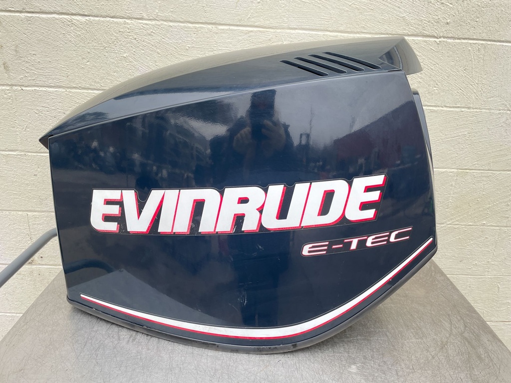 2013 Evinrude 150 HP 2 Stroke Outboard Top Cowling 0285749 OEM