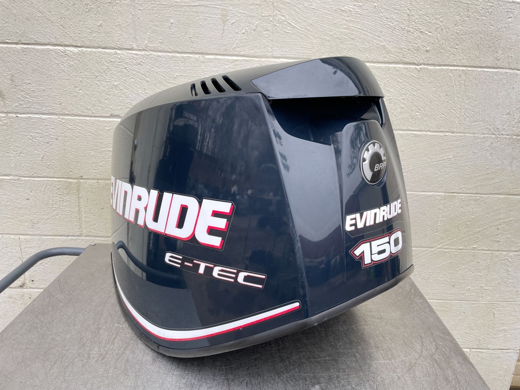 2013 Evinrude 150 HP 2 Stroke Outboard Top Cowling 0285749 OEM