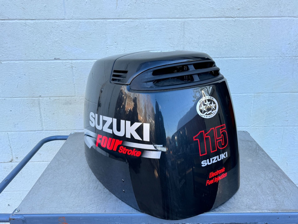 2003-2009 Suzuki DF115 115HP Outboard Top Cover Cowling Hood