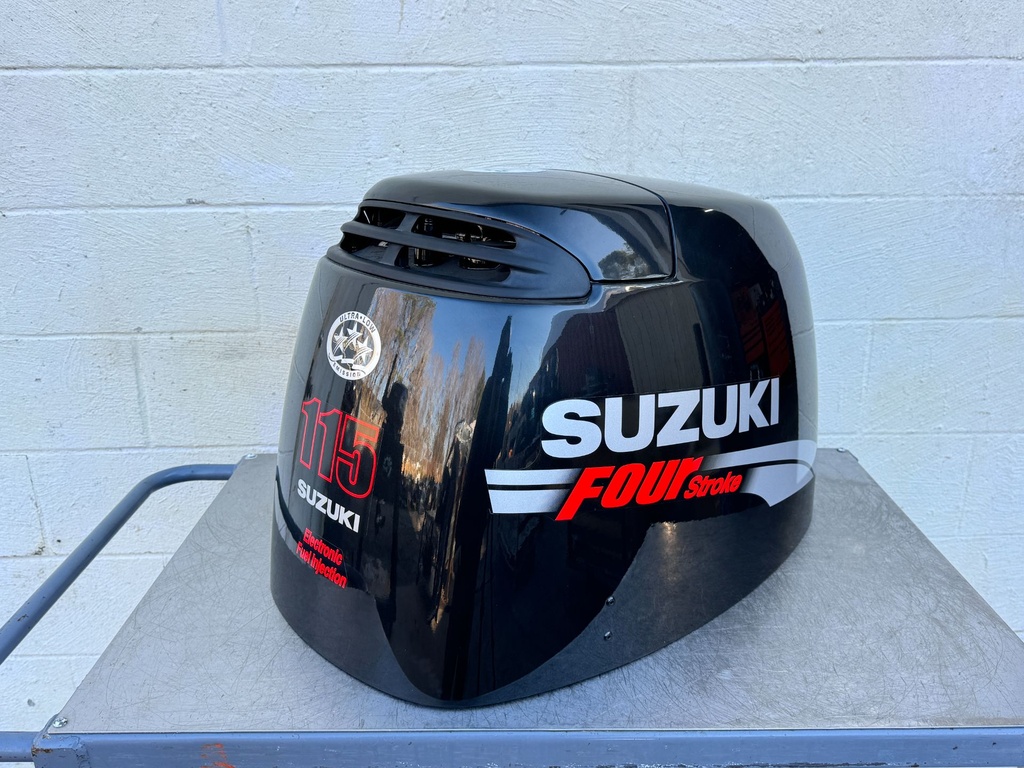 2003-2009 Suzuki DF115 115HP Outboard Top Cover Cowling Hood