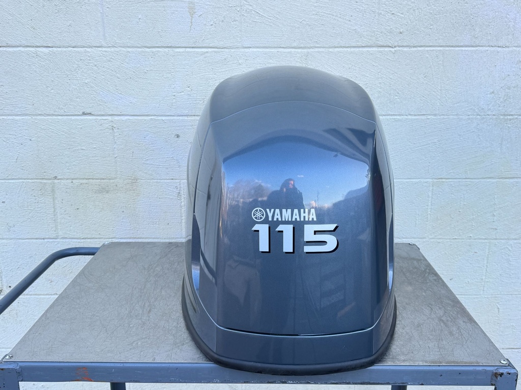 Yamaha Cowling F 115 115 HP 4 Stroke Outboard Top Cover Hood 2002-2011