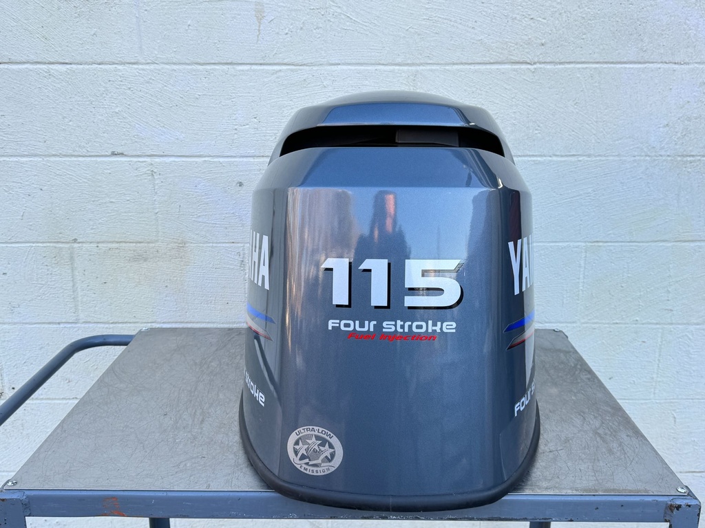 Yamaha Cowling F 115 115 HP 4 Stroke Outboard Top Cover Hood 2002-2011