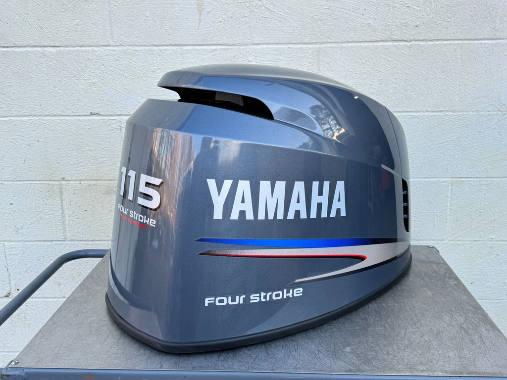 2002-2011 Yamaha F115 115HP 4 Stroke Outboard Top Cover Cowling Hood