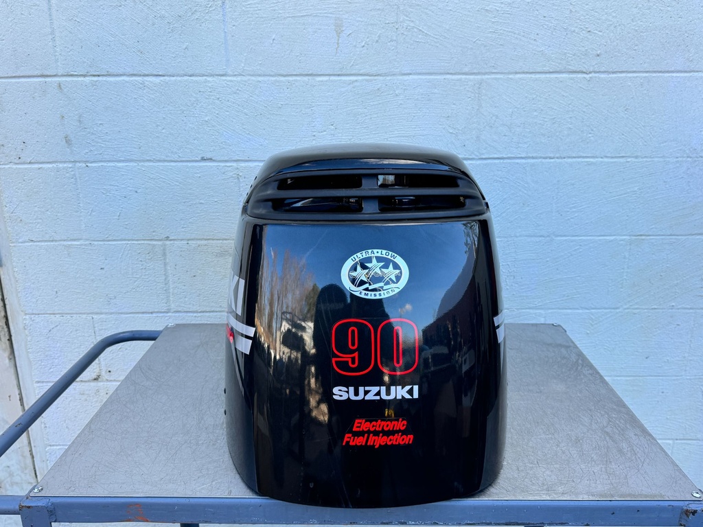 2001-11 Suzuki DF90 90HP Outboard Top Cover Cowling Hood