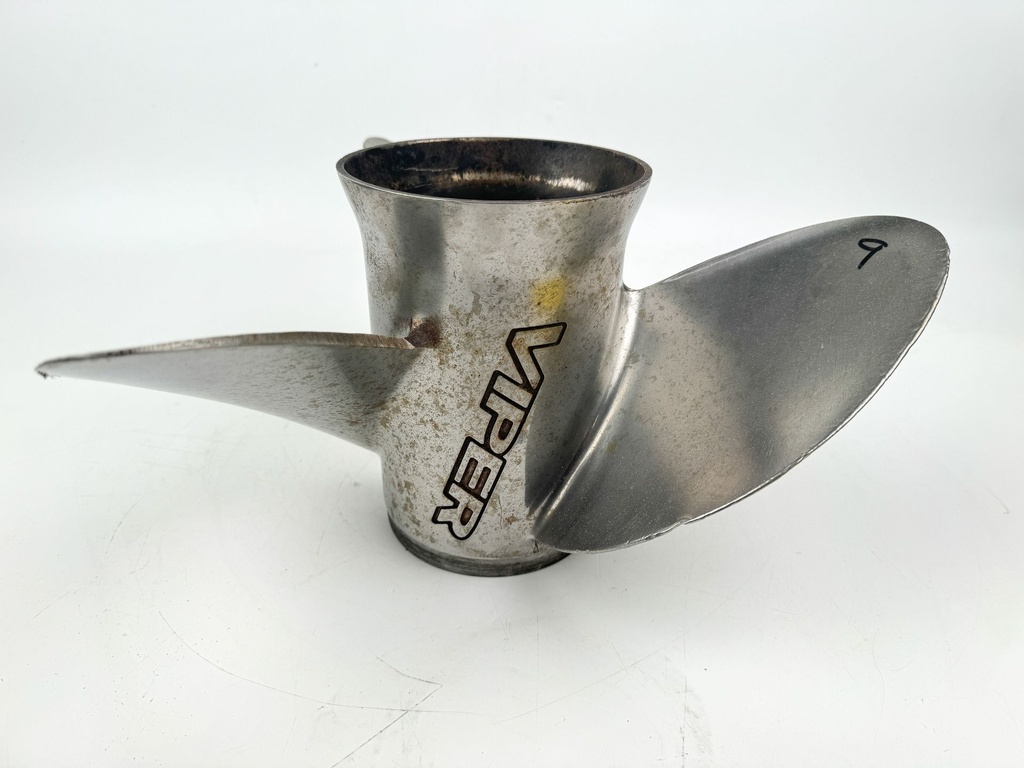 Evinrude Johnson OMC Viper Stainless Steel Prop Propeller 14 3/4" x 19P RH