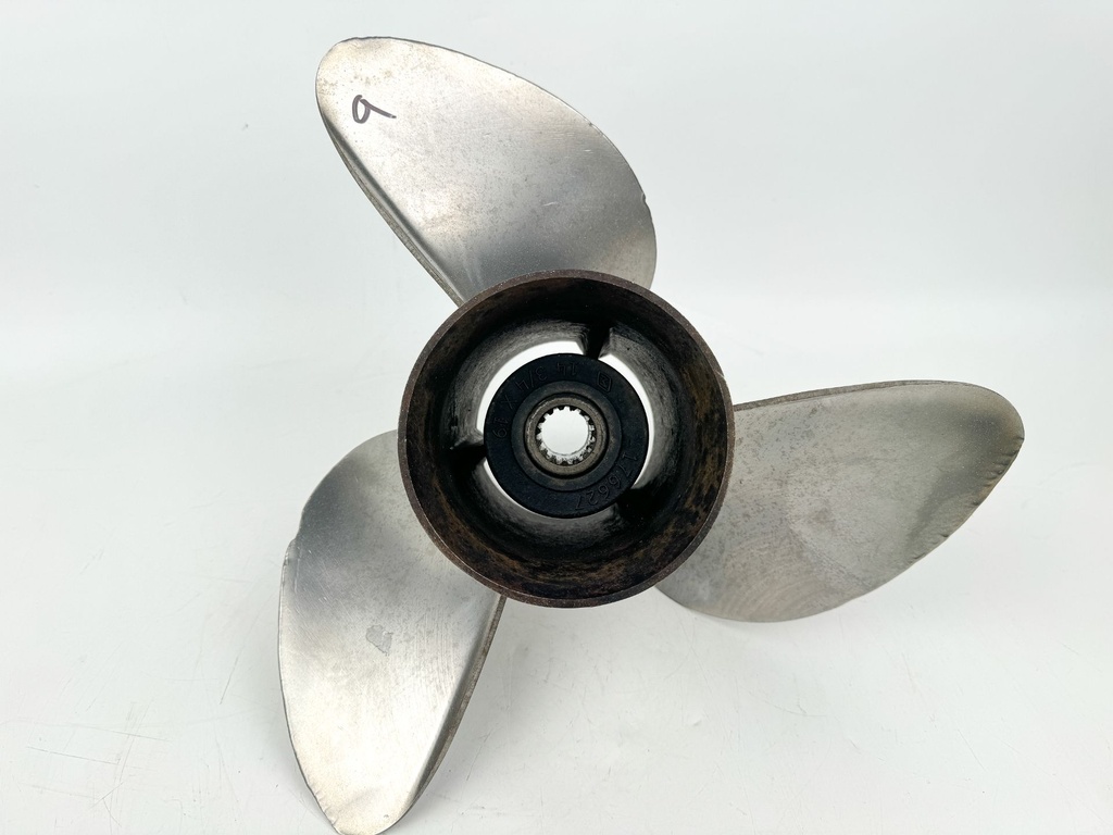 Evinrude Johnson OMC Viper Stainless Steel Prop Propeller 14 3/4" x 19P RH