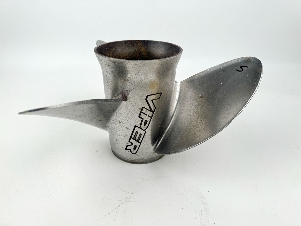 Viper Stainless Steel Prop Propeller 14 3/4" x 19P RH Evinrude Johnson OMC