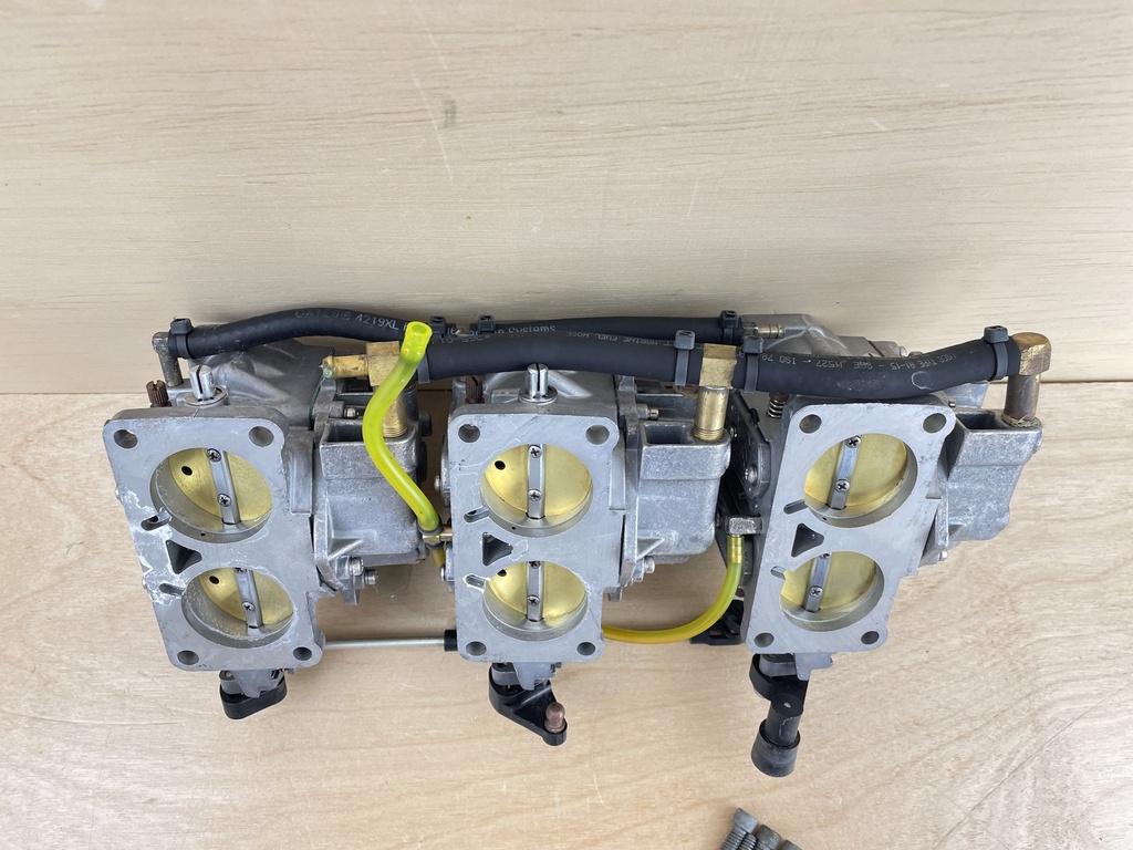 1998 Mercury 150HP 2 Stroke Outboard Top Middle Bottom Carburetor Assembly