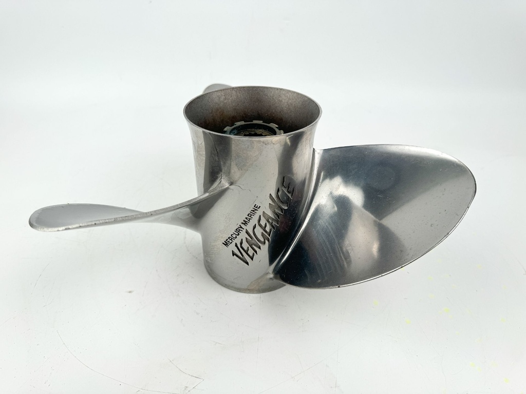 Mercury Vengeance Stainless Steel 3 Blade Prop Propeller 13 1/8" x 16P 48-16986
