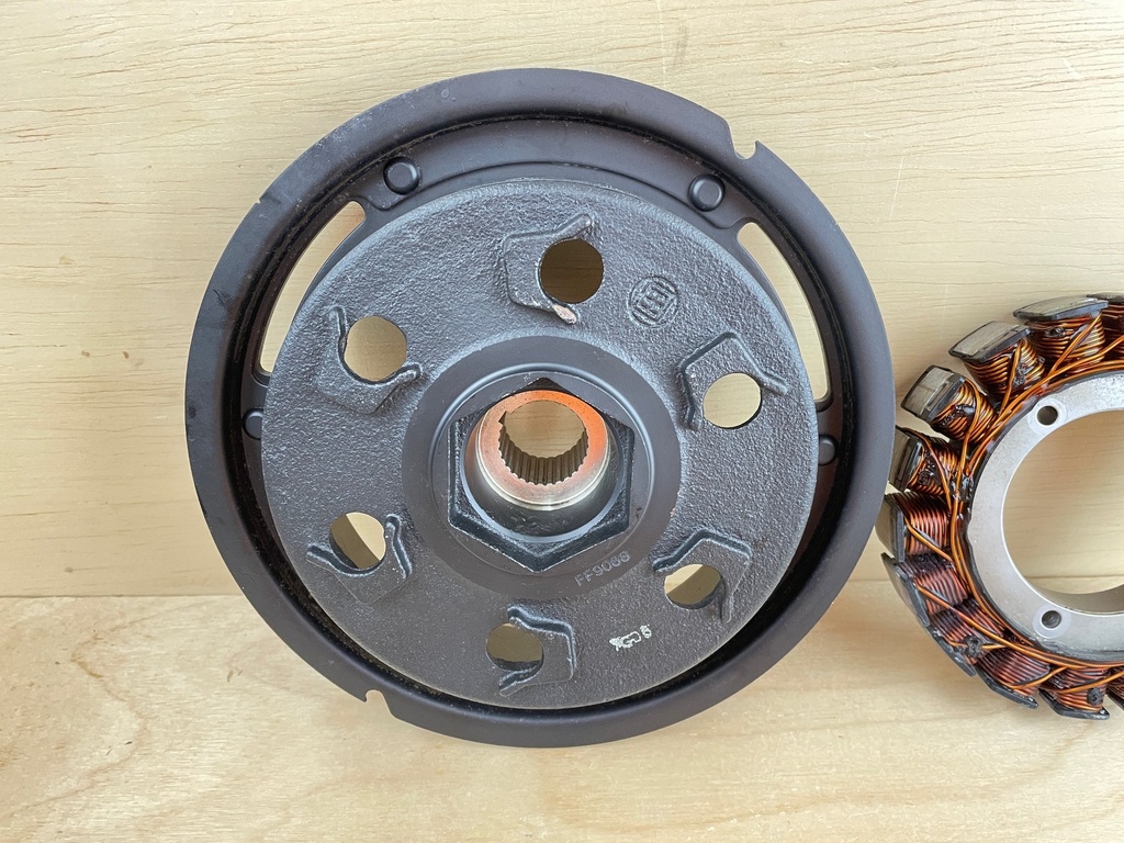 Honda 90HP Outboard Stator Alternator Flywheel 31630-ZY9-003 2007 +