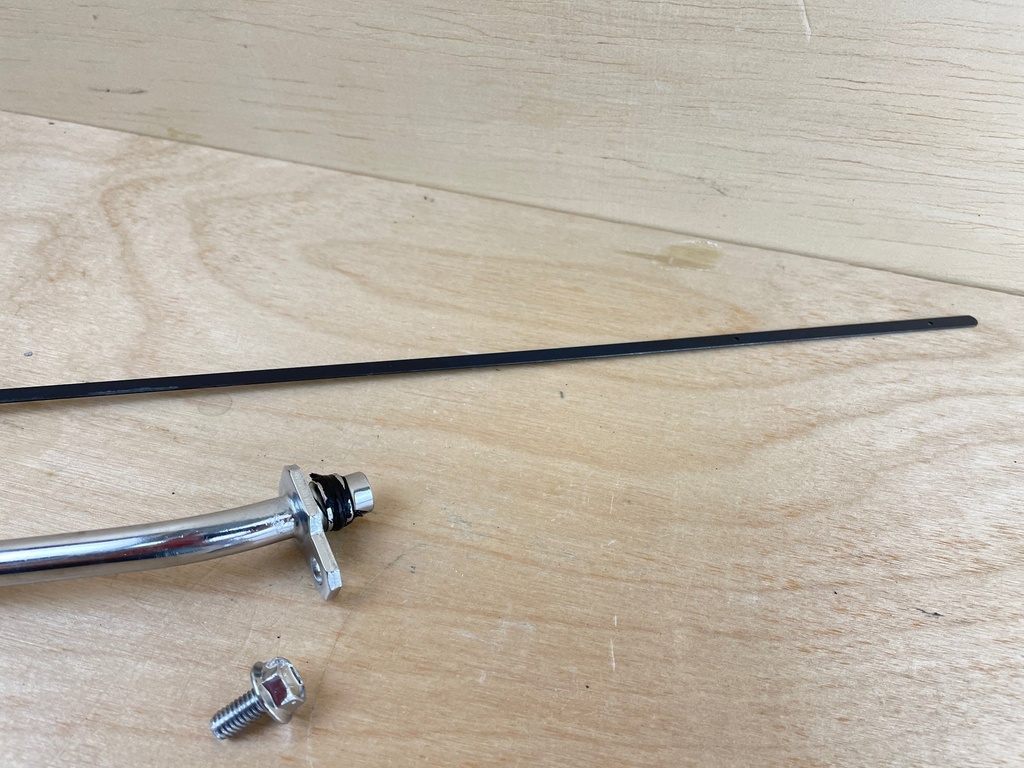 2011 Suzuki DF300 300HP Oil Level Dipstick & Guide 16930-93J00