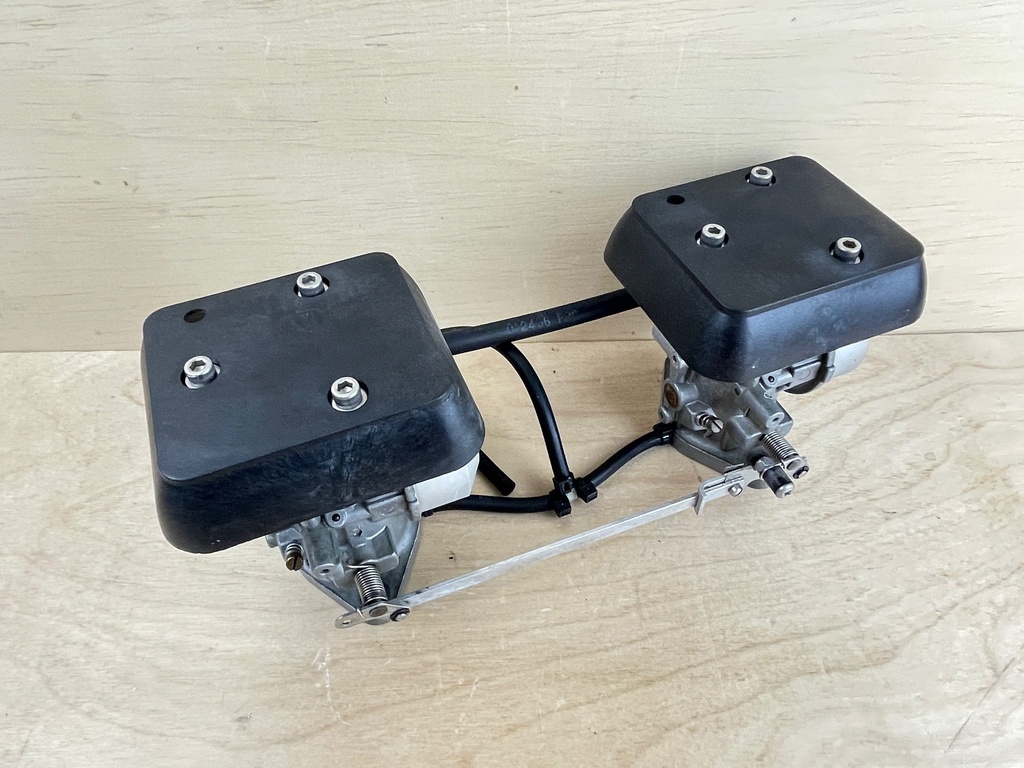 1996 Mercury 120HP Force Outboard 2 Stroke Carburetor Setup Top & Bottom 820203 820195