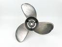Yamaha Stainless Steel 3 Blade Prop Propeller 15 1/4" x 17P RH Standard