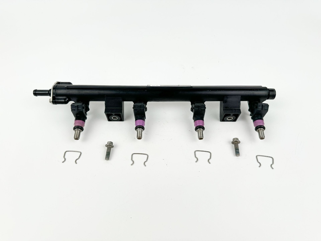 2008 Mercury 90 HP 4 Stroke Outboard Fuel Injector Set W/ Rail 898103T97 OEM