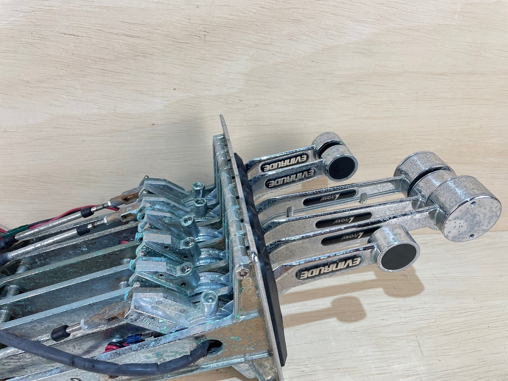 Livorsi Marine Outboard Engine Controls Triple Set of Engines