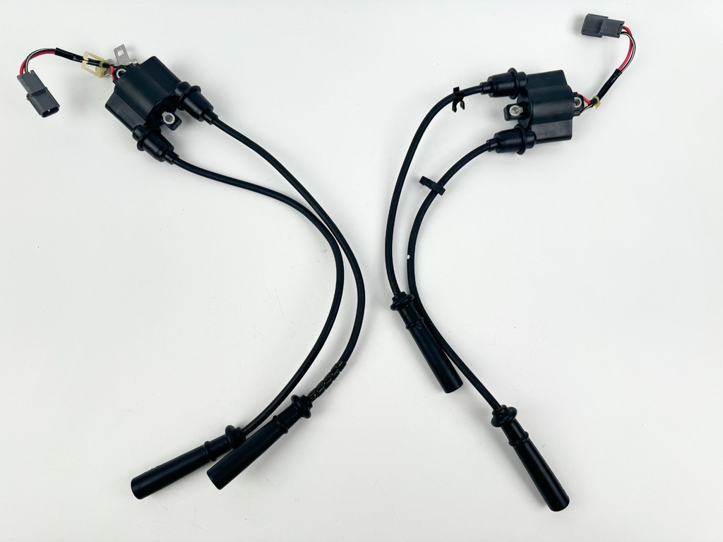 2018 Yamaha 150 HP 4 Stroke Outboard Ignition Coil Set 63P-82310-01-00 OEM