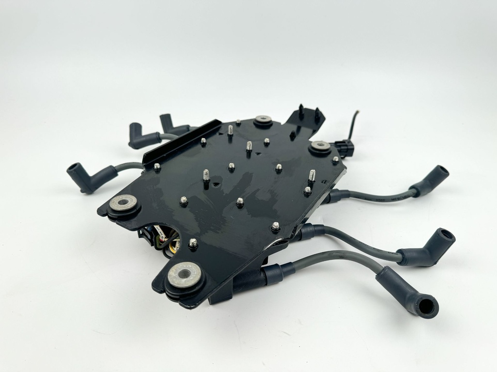 2003 Mercury 150 HP 2 Stroke Outboard Ignition Coil Set W/ Plate 827509T7 OEM