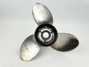 Quicksilver Thunderbolt Stainless Steel Prop Propeller 15 1/2" x 17P 3 Blade