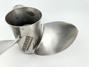Quicksilver Thunderbolt Stainless Steel Prop Propeller 15 1/2" x 17P 3 Blade