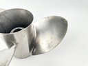 Quicksilver Thunderbolt Stainless Steel Prop Propeller 15 1/2" x 17P 3 Blade