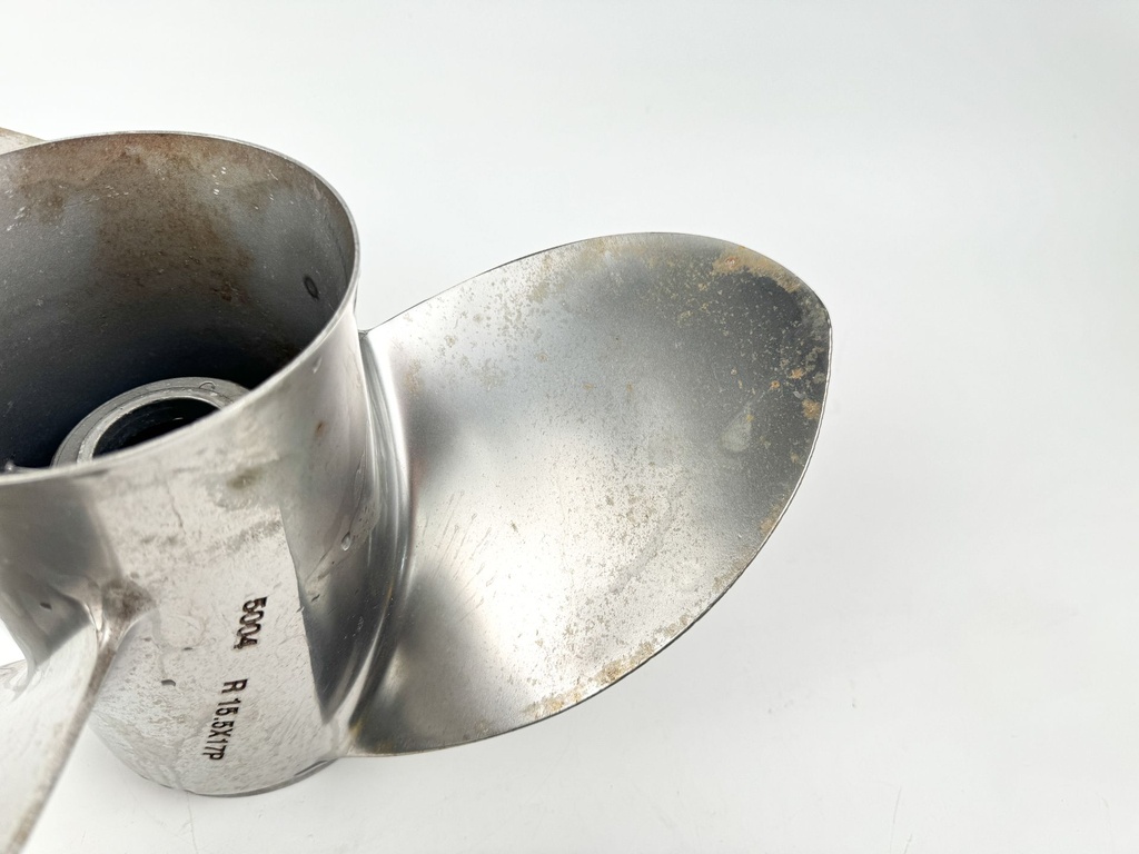 Quicksilver Thunderbolt Stainless Steel Prop Propeller 15 1/2" x 17P 3 Blade