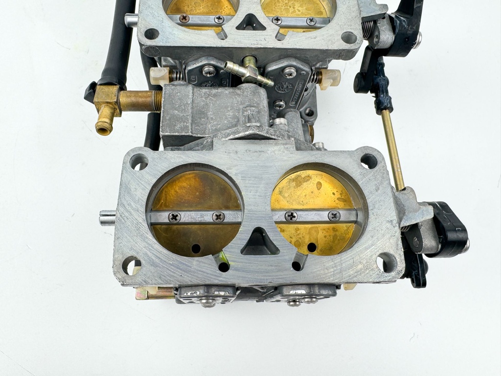 2003 Mercury 150 HP 2 Stroke Outboard Carburetor Set OEM