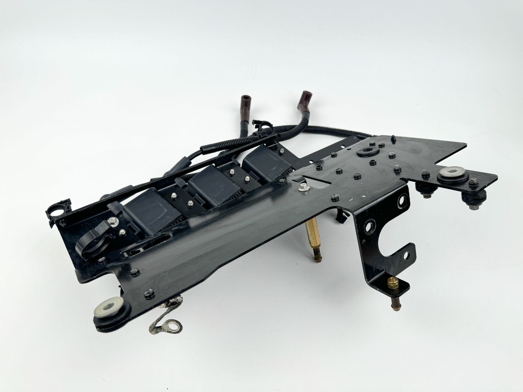 2009 Mercury 75 HP 2 Stroke Outboard Ignition Coil Set W/ Plate 879984T00 OEM