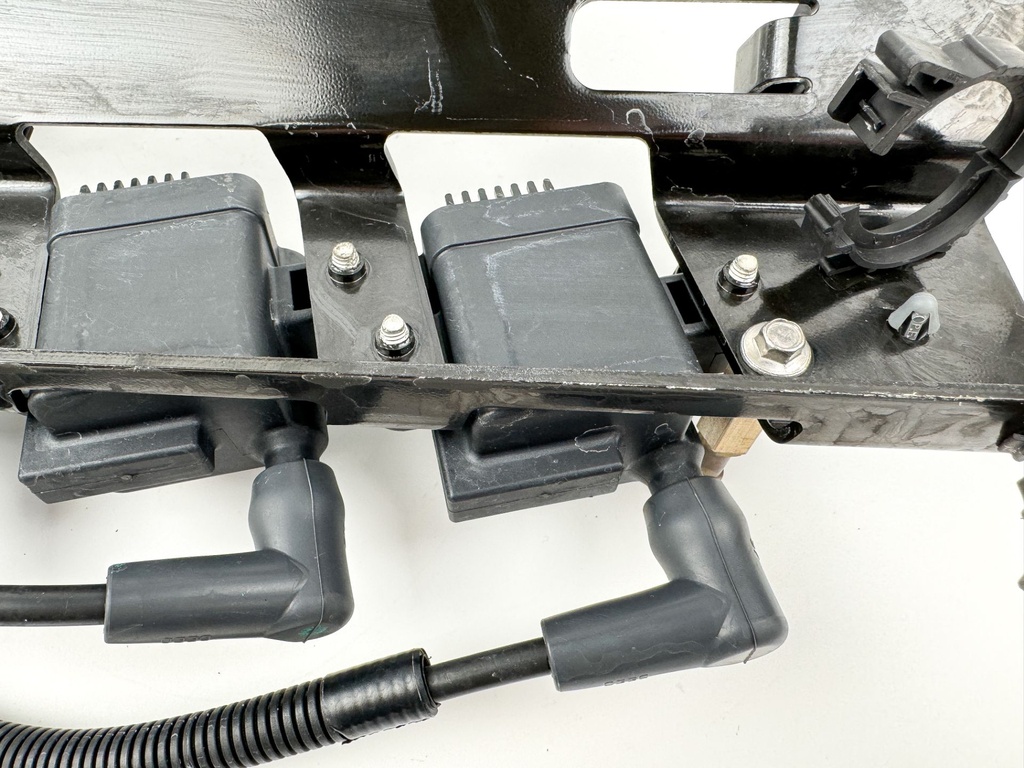 2009 Mercury 75 HP 2 Stroke Outboard Ignition Coil Set W/ Plate 879984T00 OEM