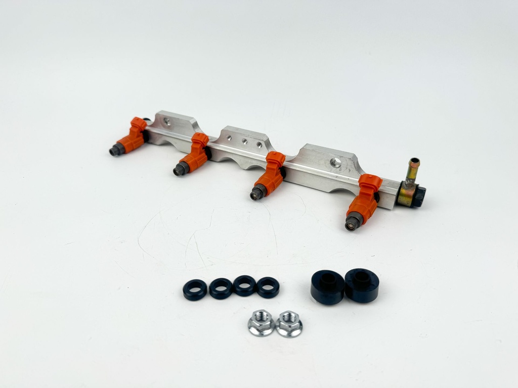 2007 Suzuki 115 HP 4 Stroke Outboard Fuel Injector Set W/ Rail 33410-90J00