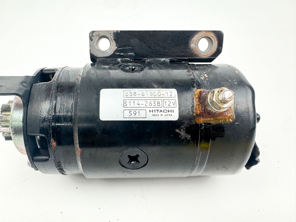 2006 Yamaha 90 HP 2 Stroke Outboard Starter Motor 688-81800-12-00 OEM