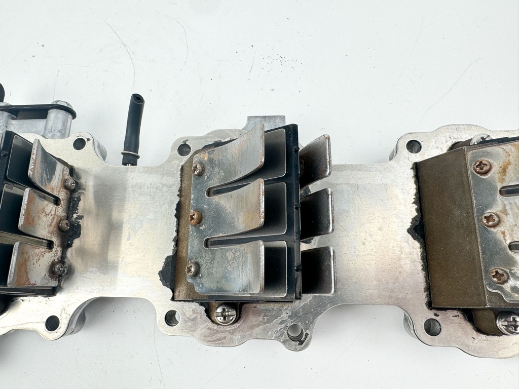 2006 Yamaha 90 HP 2 Stroke Outboard Reed Valve Assembly 688-W0004-00-00 OEM