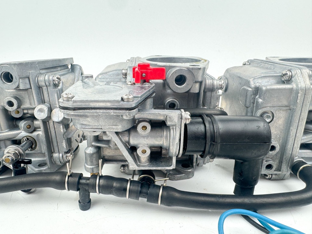 2006 Yamaha 90 HP 2 Stroke Outboard Carburetor Set 6H1-14301-30-00 OEM