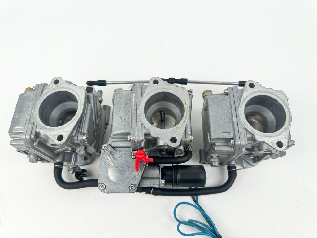 2006 Yamaha 90 HP 2 Stroke Outboard Carburetor Set 6H1-14301-30-00 OEM