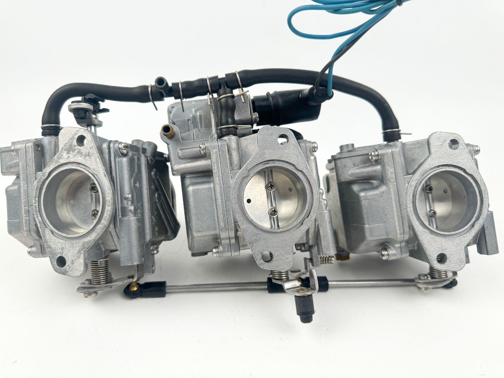 2006 Yamaha 90 HP 2 Stroke Outboard Carburetor Set 6H1-14301-30-00 OEM