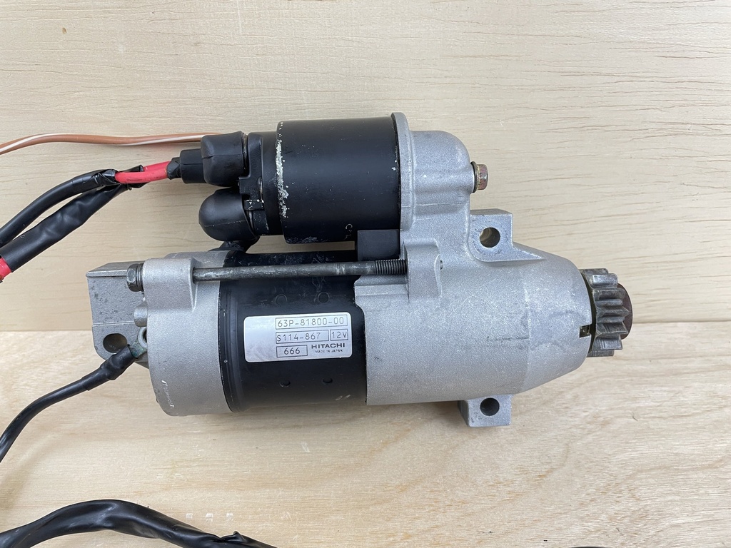 2006 Yamaha 250HP Outboard Engine Starter Assembly 6BR-81800-02-00