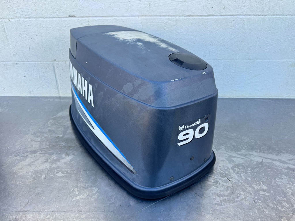 2002-2009 Yamaha 90HP 2 Stroke Outboard Top Cover Cowling Hood