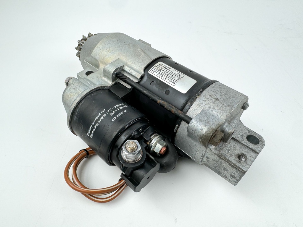 2011 Yamaha 150 HP 4 Stroke Outboard Starter Motor 6BR-81800-01-00 OEM